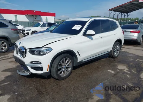 2019 BMW X3 xDrive30I z USA, uszkodzony, nr VIN 5UXTR9C53KLE21616